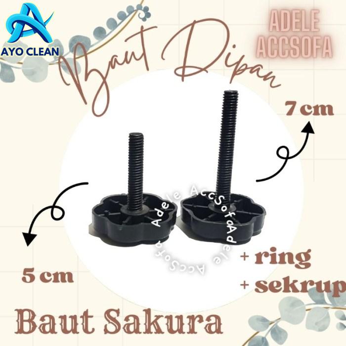 Jual Baut Sakura dipan spring bed 5cm dan 7cm | Shopee Indonesia