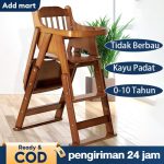 Jual 【100% Kayu】Kursi Makan Anak Bangku Bayi Kursi Makan Bayi Kayu ...
