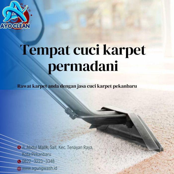 Cara cuci karpet permadani