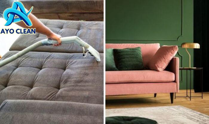 Cara membersihkan sofa kain beludru​