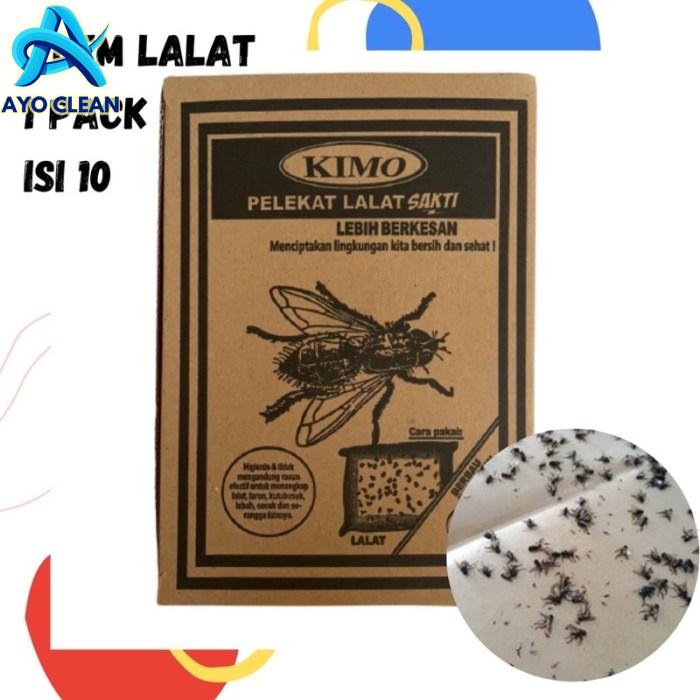 Jual (SP) LEM LALAT KERTAS ISI 10 LEMBAR (1PACK) PERANGKAP PENGUSIR ...