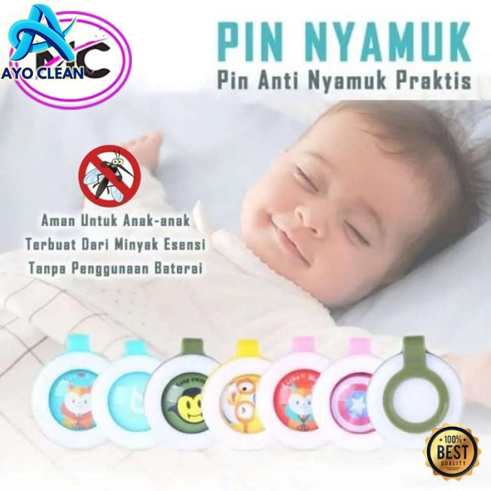 Jual Anti Serangga Nyamuk Pin Anti Mosquito Buckle/penolak Nyamuk ...