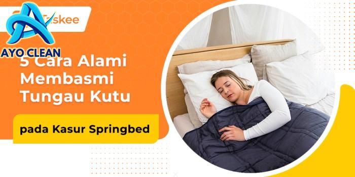 Cara servis kasur spring bed