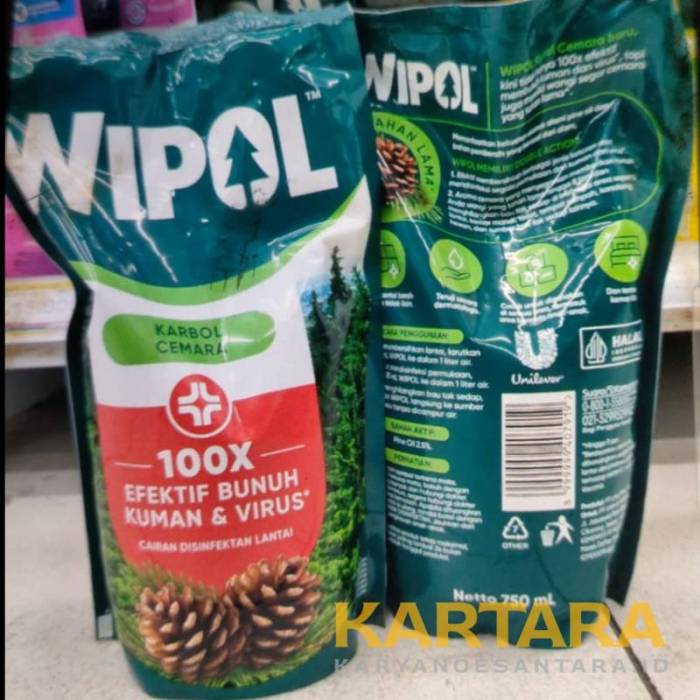 Jual Wipol Pembersih Lantai dan Wipol Karbol Cemara 5 Liter | Shopee ...