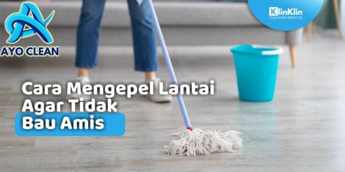 Cukup 5 menit, trik menghilangkan bau amis di kain pel ini bikin lantai ...