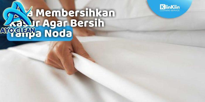 Cara membersihkan darah haid di kasur