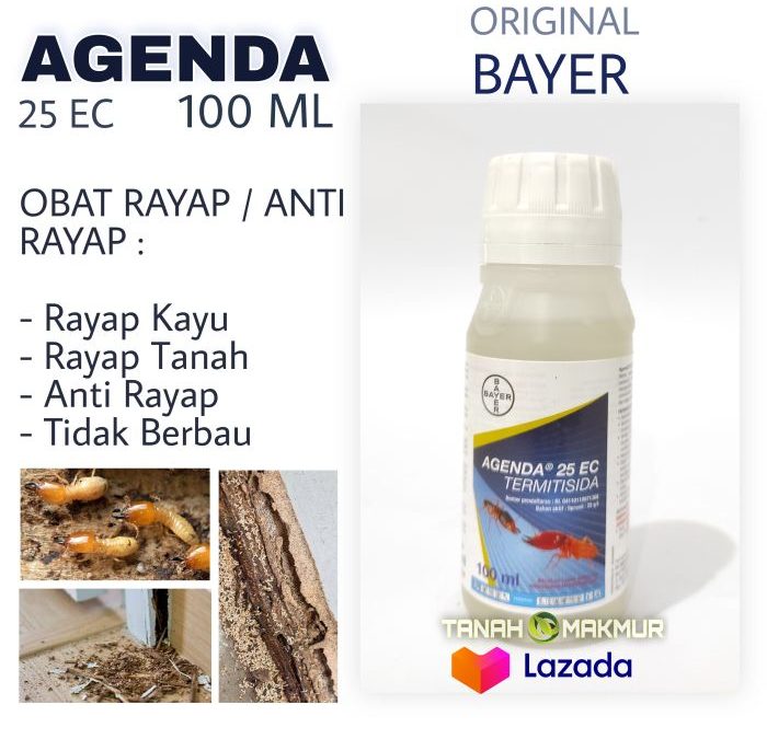 OBAT ANTI RAYAP PALING AMPUH AGENDA BAYER 100ML ORIGINAL ASLI TIDAK ...