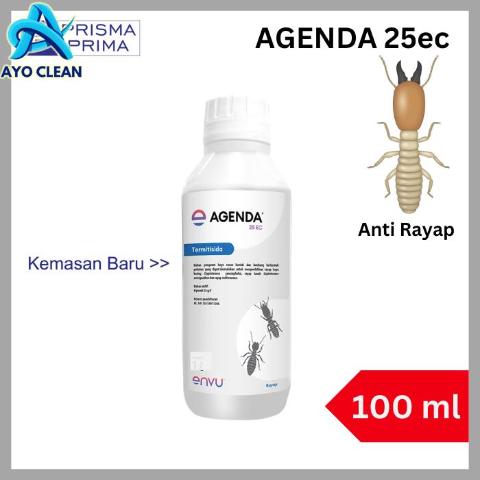 Cara pakai agenda anti rayap