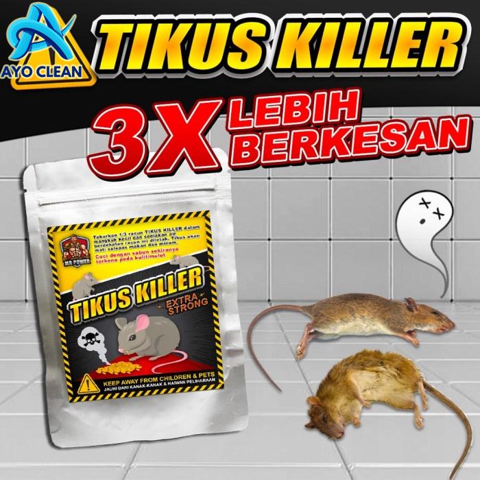 50g Racun Tikus / Tikus Killer / Penghapus Tikus / Ubat Tikus / Rat ...