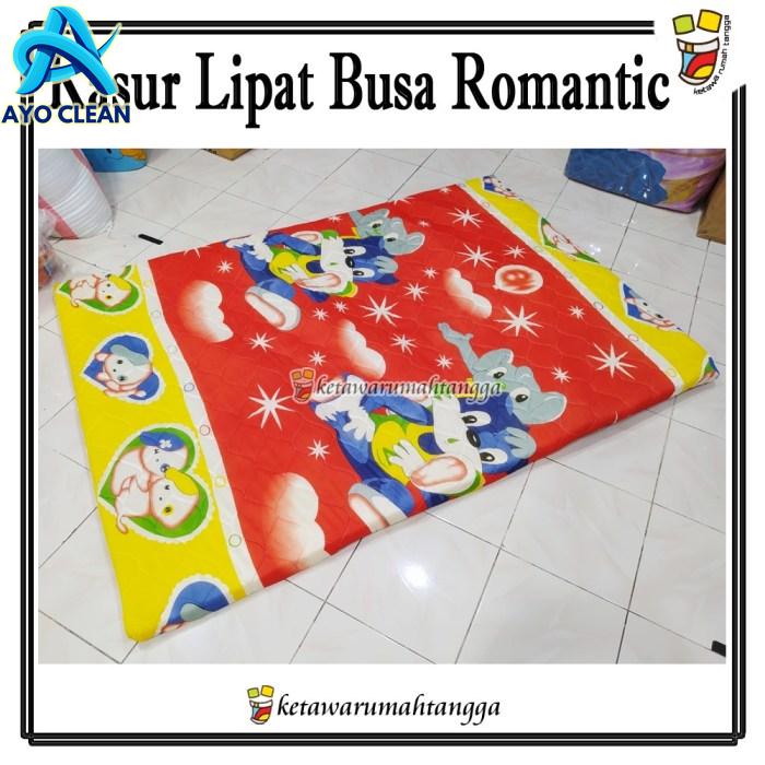 Jual KASUR LIPAT SPON 120x170x5 ROMANTIC | KASUR LIPAT SPON | KASUR ...