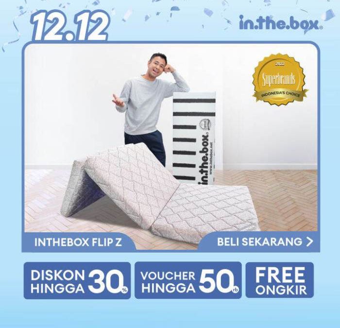 Jual Kasur Lipat Lantai INTHEBOX IN THE BOX Flip Z/Kasur Sanatay ...