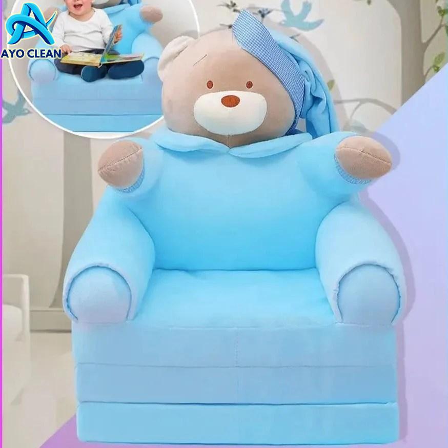 3 Layer Baby Arm Chair, Teddy Bear Sofa Come Bed For Babies, Sofa Seat ...