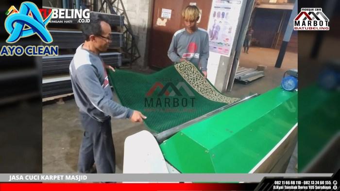 Cuci Karpet Masjid Terpercaya No 1 di Indonesia
