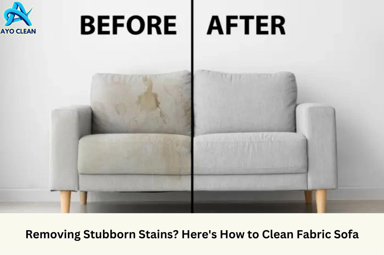 Removing Stubborn Stains? Here's How to Clean Fabric Sofa – Cozylant