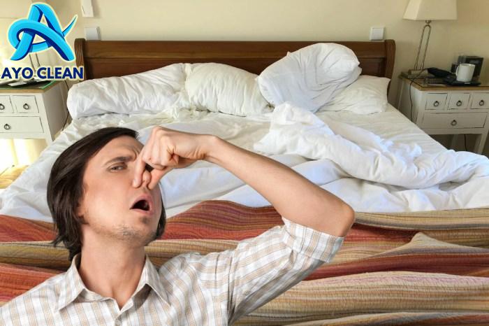 Cara menghilangkan bau apek pada kasur spring bed