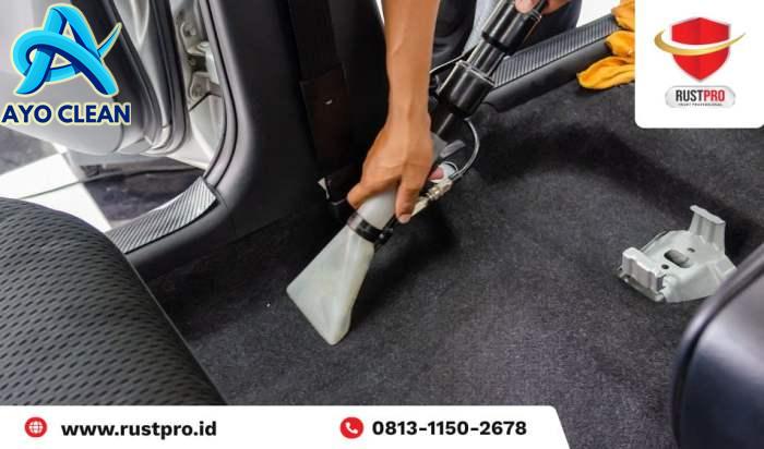 6 Cara Hilangkan Bau Karet Karpet Mobil, Terbukti Ampuh! - Rustpro.id