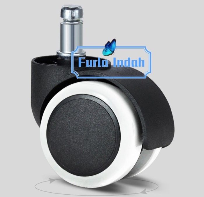 Jual Roda Kursi Plastik Manager Kantor per set isi 5 pc roda | Shopee ...