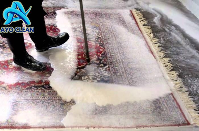 Cara Cepat Cuci Karpet Dengan Peralatan Laundry Karpet - YouTube