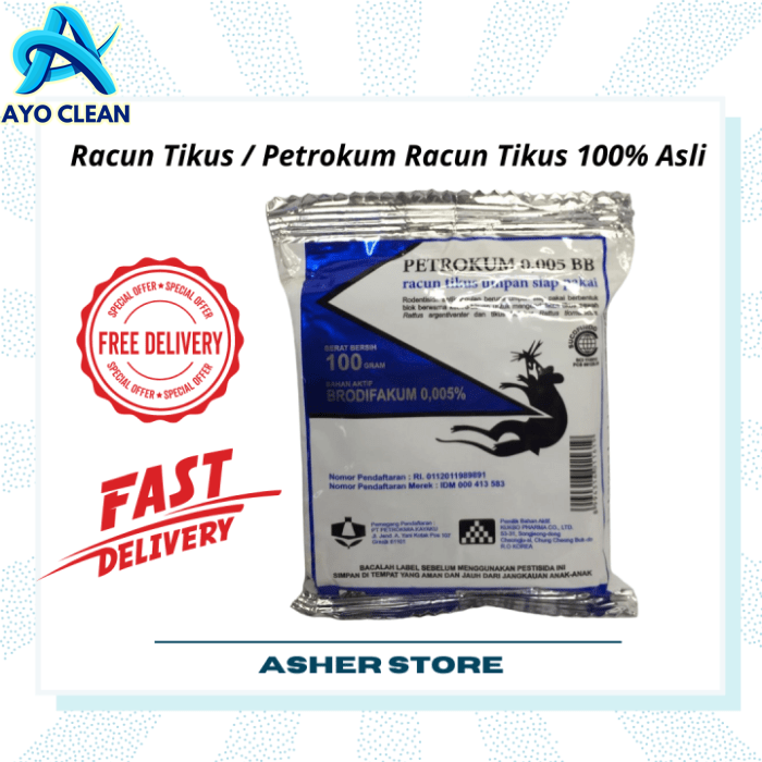 Racun Tikus / Petrokum Racun Tikus 100% Asli | Lazada Indonesia