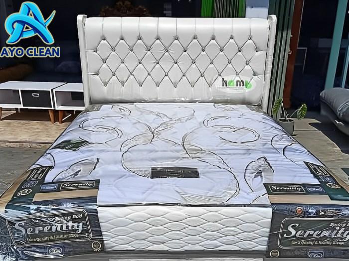 Cara memasang kepala spring bed