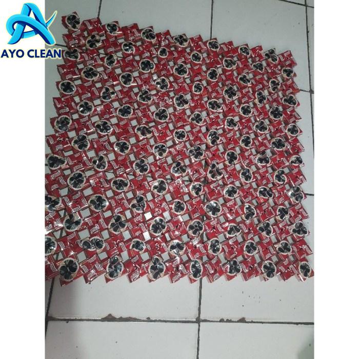Cara membuat karpet dari bungkus kopi