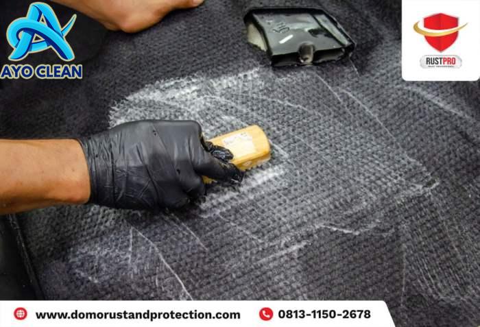 Cara menghilangkan bau ompol di karpet