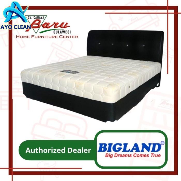 Jual SET Spring Bed Bigland Double Bed - KHUSUS MAKASSAR | Shopee Indonesia