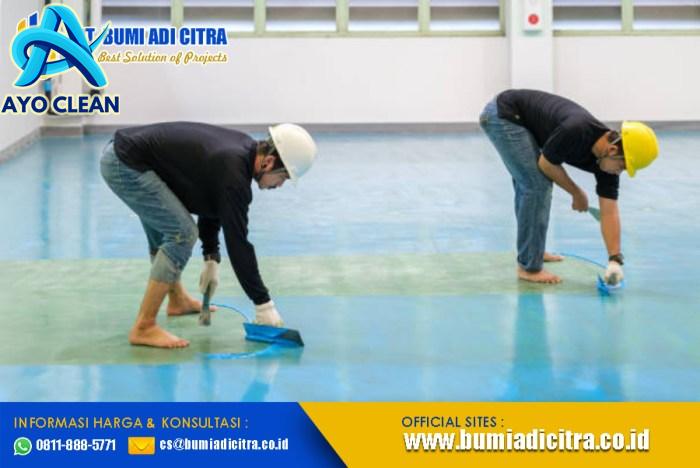 Bolehkah Lantai Epoxy di Pel dengan Pembersih Lantai Biasa?