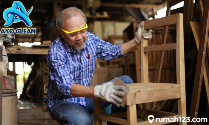 Cara membuat kursi kayu