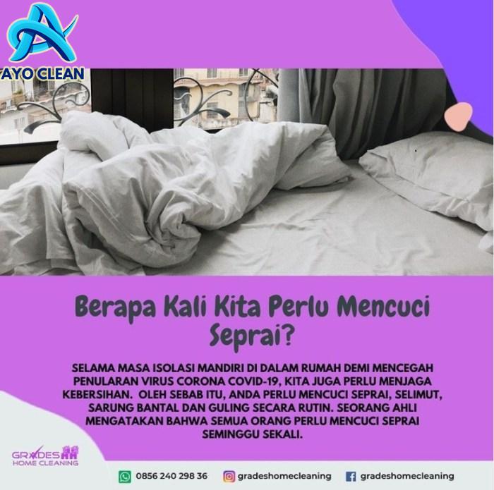 Cara menjemur spring bed