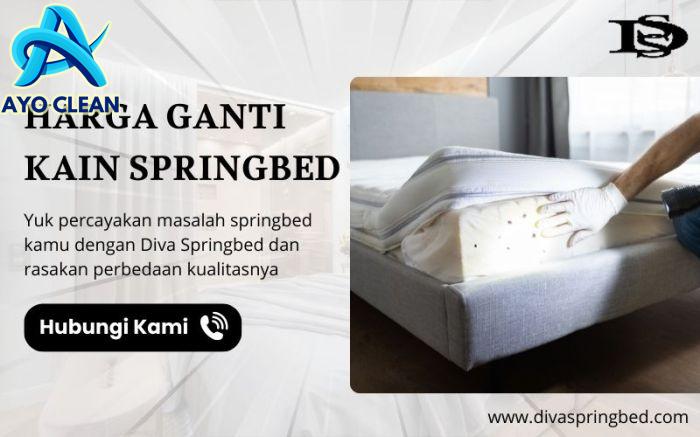 Jual GANTI KAIN SPRINGBED TAMBAH BUSA DAN LATEX - Jakarta Selatan ...