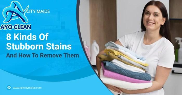 8 Kinds Of Stubborn Stains And How To Remove Them | Blog