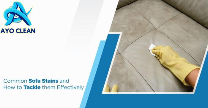 Tackling Common Sofa Stains: Effective Solutions in Dubai
