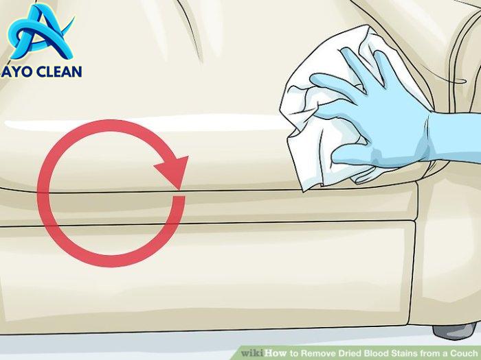 How to Remove Dried Blood Stains from a Couch: 15 Steps