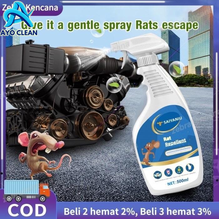 Cara mengusir tikus di kap mobil