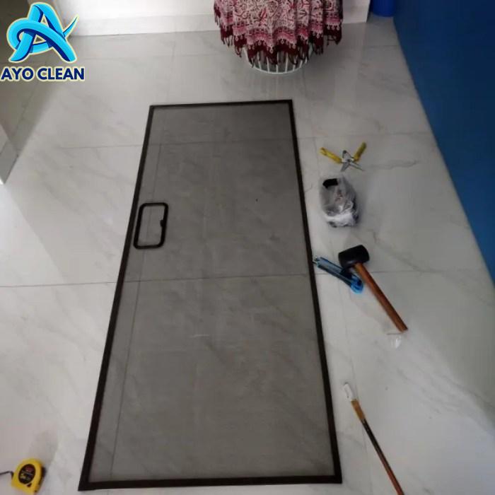 Cara memasang kasa nyamuk