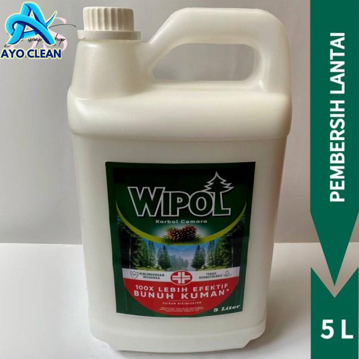 Jual Karbol Pembersih Lantai/ Karbol cemara Jerigen 5 Liter | Shopee ...