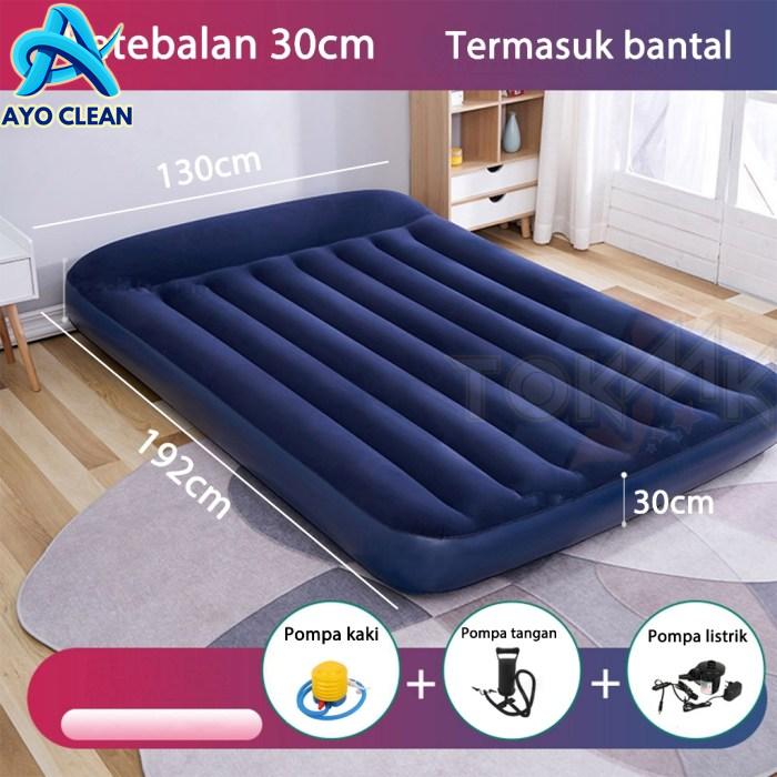 Jual Kasur Angin Termasuk Bantal kasur angin pompa otomatis kasur tiup ...