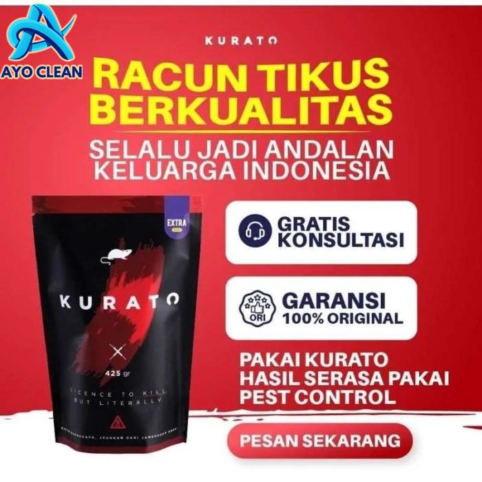 Racun tikus KURATO beli 1 gratis 1 dapat 2 pack original paling ampuh ...
