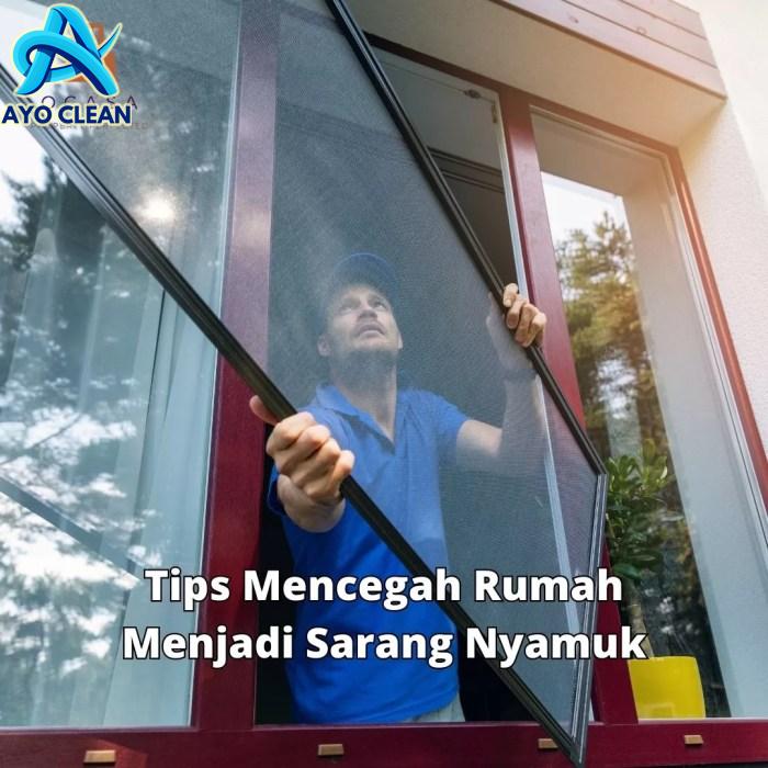 Tips Mencegah Rumah Menjadi Sarang Nyamuk - Ocasa.Co.Id