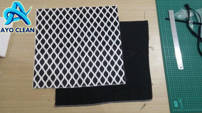Cara menjahit sarung bantal kursi