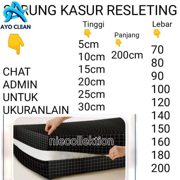 Jual SARUNG KASUR BUSA / SPRINGBED MODEL RESLETING | Shopee Indonesia