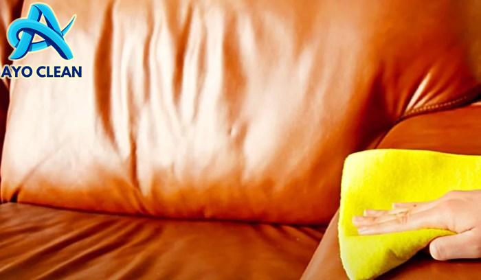 Cara membersihkan sofa kulit dari bakteri