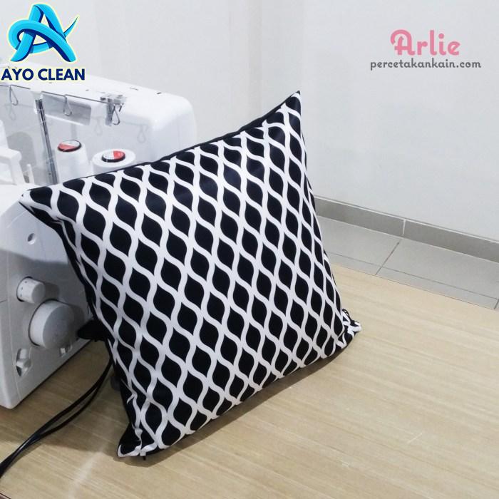 Cara menjahit sarung bantal kursi