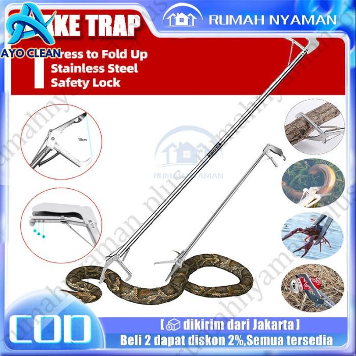 CARA MENANGKAP ULAR DENGAN TANGAN KOSONG - YouTube