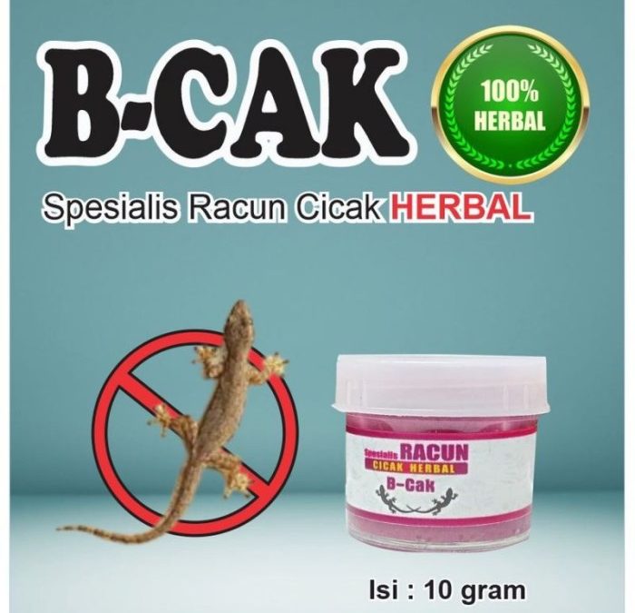 Jual RACAK HERBAL 20 GRAM/ RACUN CICAK/ PEMBASMI CICAK MASAL/ RACUN ...
