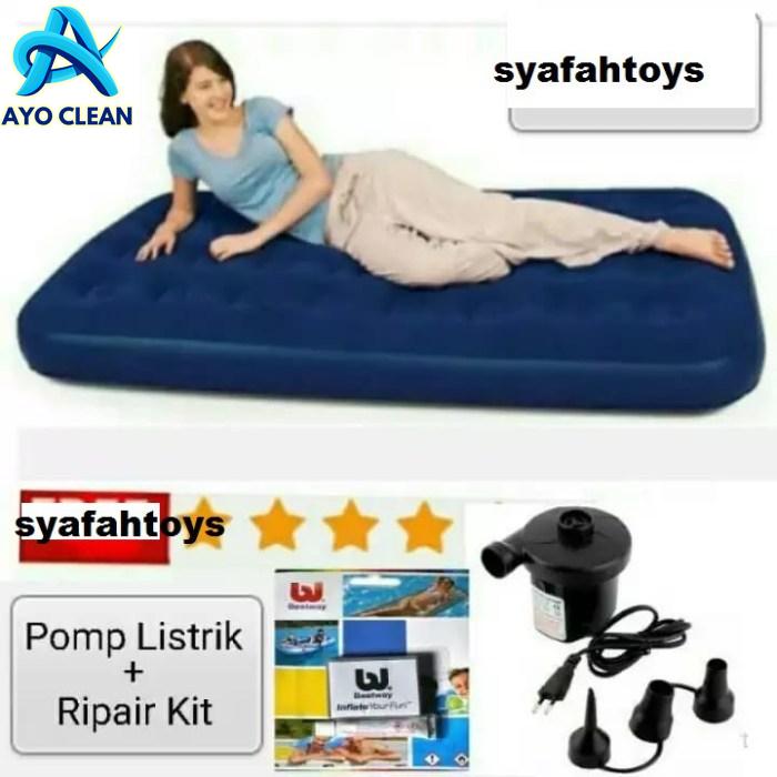 Cara mengempiskan kasur angin bestway