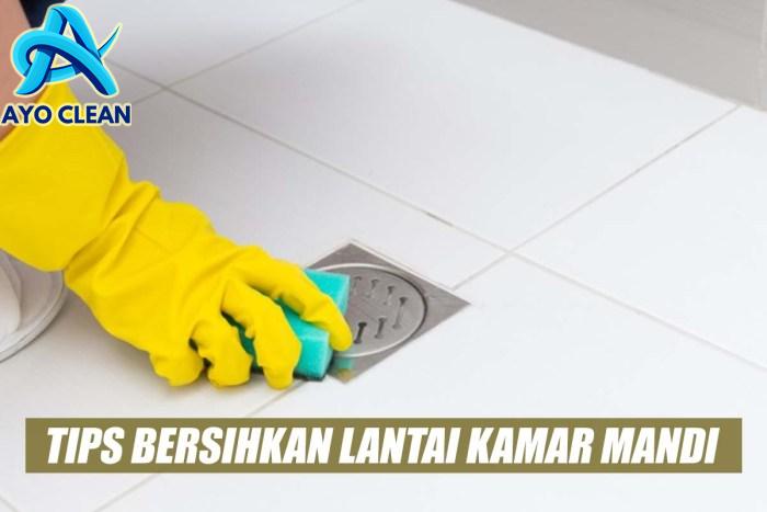Cukup Gunakan 2 Bahan Ini, Kerak Lantai Kamar Mandi Yang Bandel Hilang ...