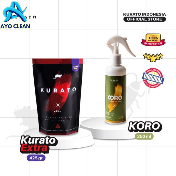 Jual KURATO Racun Tikus dan KORO Pembasmi Kecoa Paling Ampuh [ Dapat ...