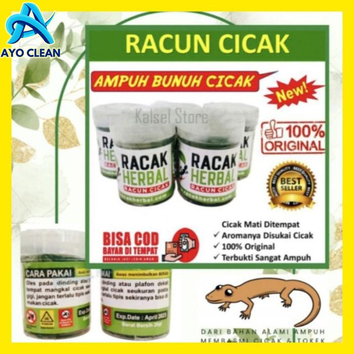 Jual racak racun cicak herbal ampuh pembasmi cicak pembunuh cicak racun ...